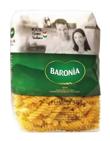 PASTA FUSILLI 500 GR - BARONIA