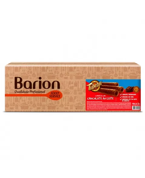 BARION TUBETES WAFER COBERTO C\\ CHOC AO LEITE 1,6 KG