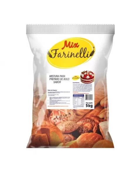 FARINELLI PM BOLO CREMOSO FRUTAS VERMELHAS PC 5 KG