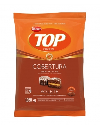 TOP COBERTURA GOTAS CHOCOLATE AO LEITE 1,010 KG - HARALD