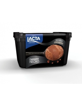 Sorvete de Chocolate Branco com Pedaços de Chocolate Laka 1,5 Litros