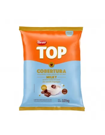 TOP COBERTURA GOTAS CHOCOLATE AO LEITE MILKY 1,010 KG - HARALD