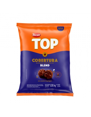 TOP COBERTURA GOTAS CHOCOLATE BLEND 1,010 KG - HARALD