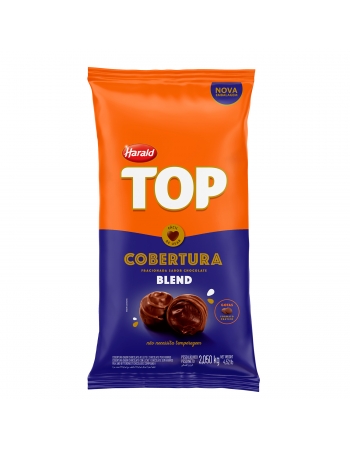 TOP COBERTURA GOTAS CHOCOLATE BLEND 2,050 KG - HARALD