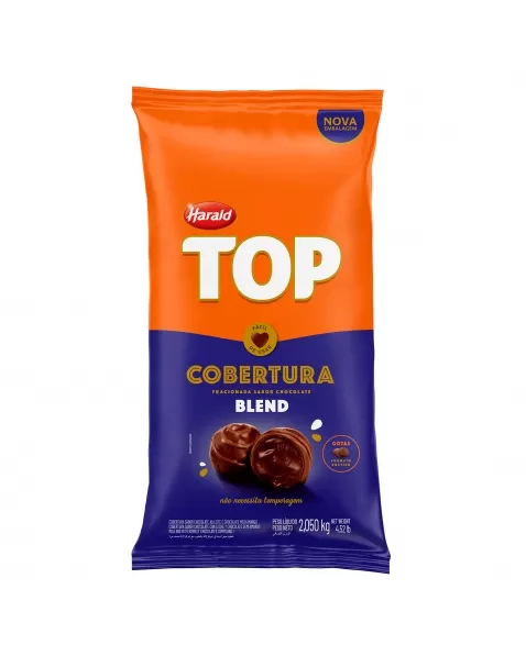 COBERTURA TOP BLEND GOTAS 2,050 KG ( MOEDA) - HARALD