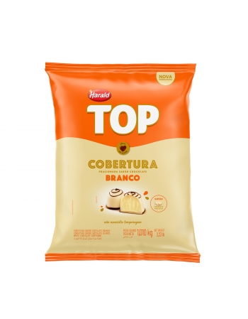 TOP COBERTURA GOTAS CHOCOLATE BRANCO 1,010 KG - HARALD