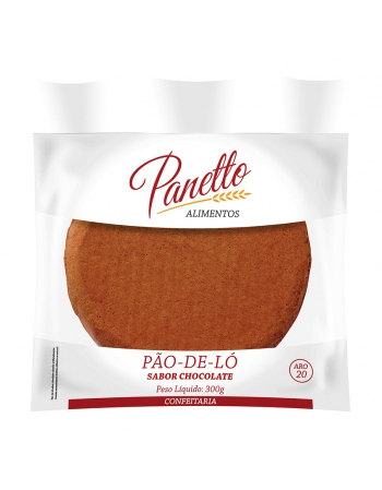PANETTO PAO DE LO CONFEITARIA CHOCOLATE 300 G (ARO 20)