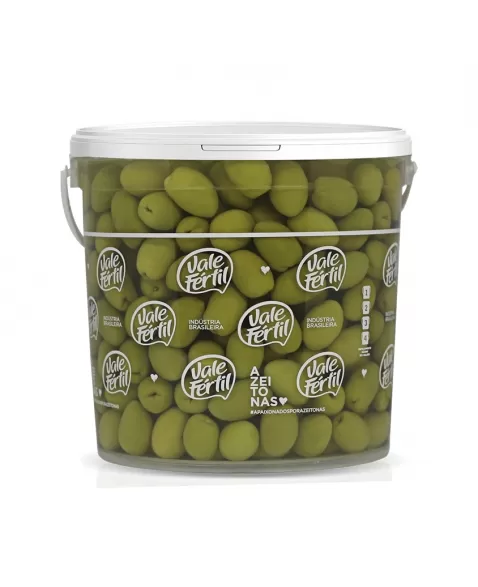 AZEITONA VERDE MIÚDA 2 KG - VALE FÉRTIL