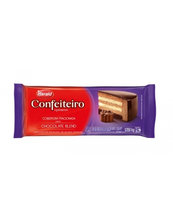 CONFEITEIRO COBERTURA BARRA CHOCOLATE BLEND 1,010 KG - HARALD