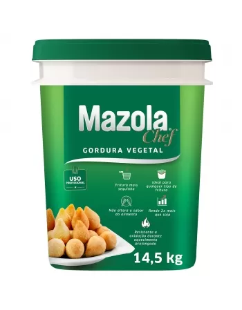 GORDURA VEGETAL CHEF MAZOLA BD 14,5 KG - CARGILL