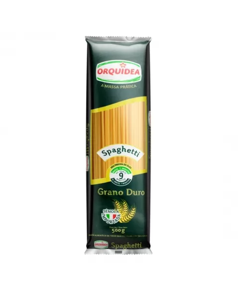 ORQUIDIA MASSA GRANO DURO SPAGHETTI 500 G