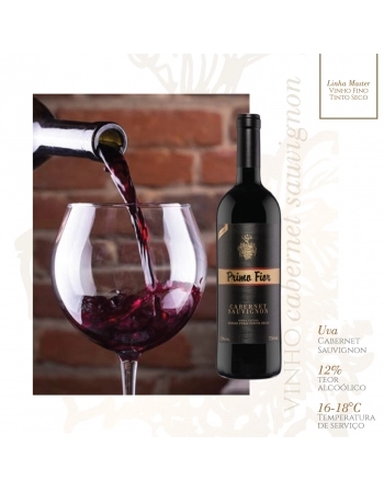 VINHO FINO TINTO SECO CABERNET SAUVIGNON MASTER 750 ML - PRIMO FIOR