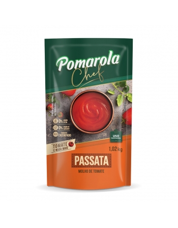 PASSATA DE TOMATE 1,020 KG - POMAROLA