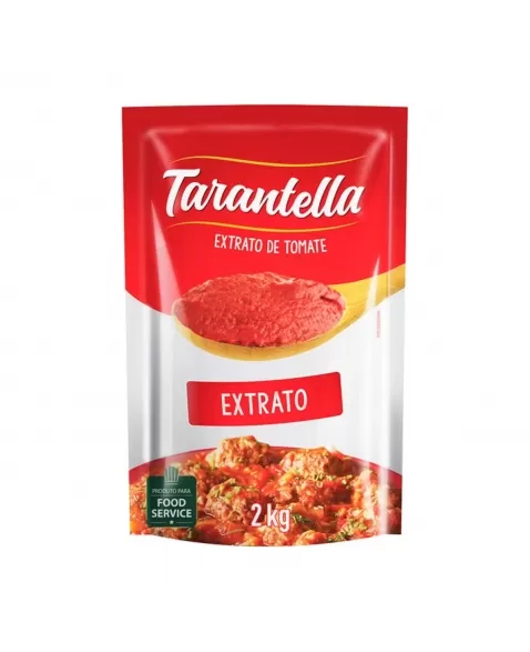 EXTRATO DE TOMATE SACHÊ 2 KG TARANTELLA