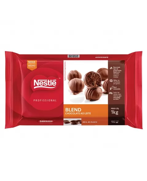 BARRA DE CHOCOLATE BLEND NESTLÉ® 1KG