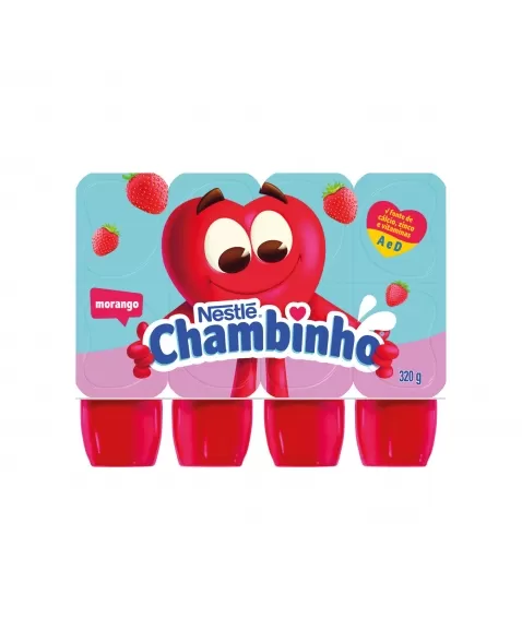 CHAMBINHO PETIT MORANGO - BANDEJA COM 8 UN DE 40 G