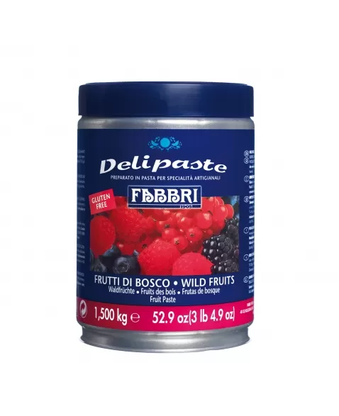 DELIPASTE FRUTTI DI BOSCO 1,5 KG FRUTAS VERMELHAS - FABBRI