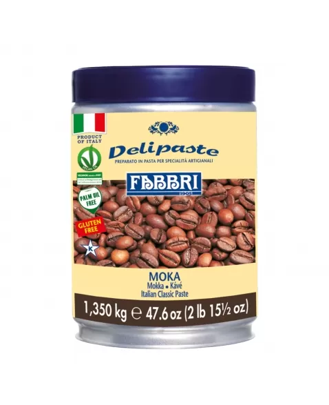 DELIPASTE MOKA (CAFÉ) 1,35 KG - FABBRI