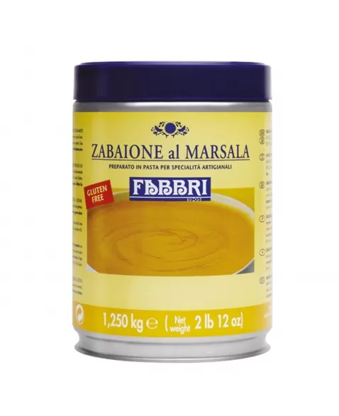 DELIPASTE ZABAIONE 1,25 KG - FABBRI