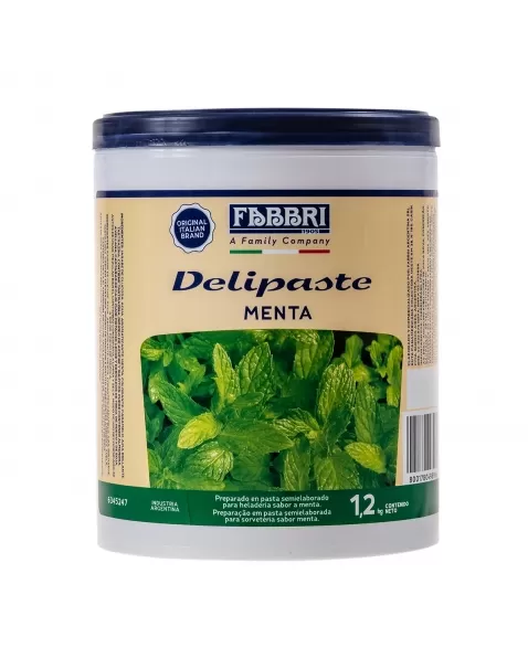 FABBRI PASTA DE MENTA 1,2 KG