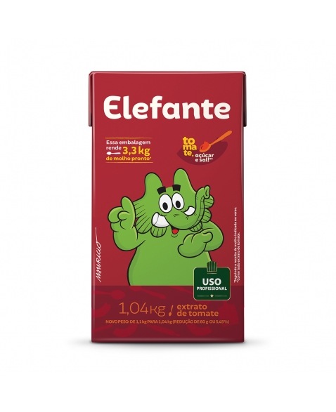 ELEFANTE EXTRATO DE TOMATE 1,04 KG