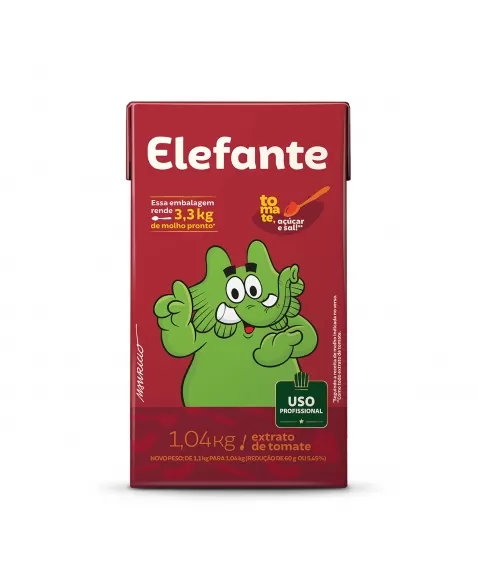 ELEFANTE EXTRATO DE TOMATE 1,04 KG