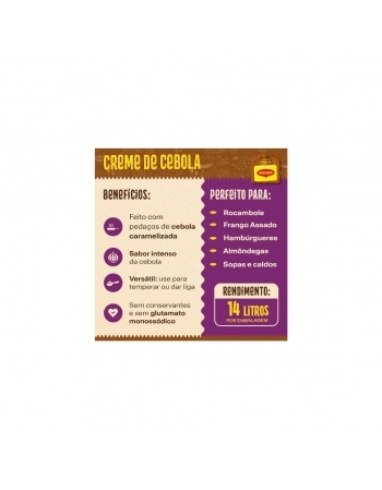 CREME DE CEBOLA MAGGI 1KG