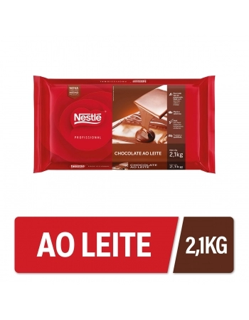 BARRA DE CHOCOLATE AO LEITE NESTLÉ® 2,1KG