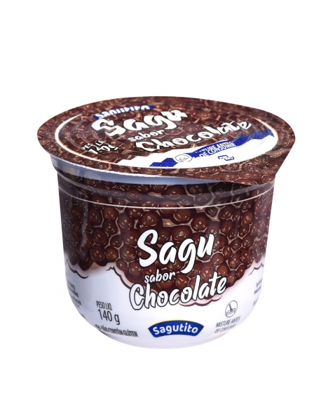 SAGU TITO SABOR CHOCOLATE 140G