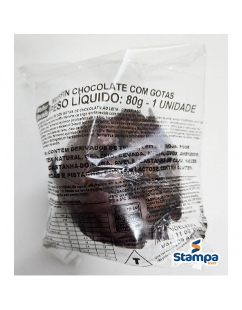 MB MUFFIN CHOCOLATE COM GOTAS 80 G (CX/15)