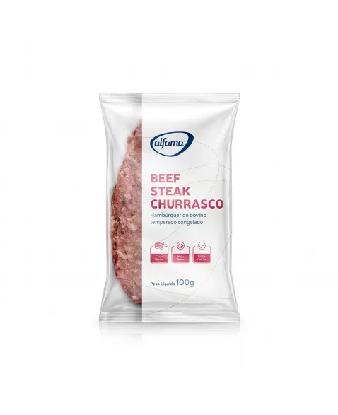 AF BEEF STEAK BOVINO CHURRASCO 100G (CX/48) -PA00404