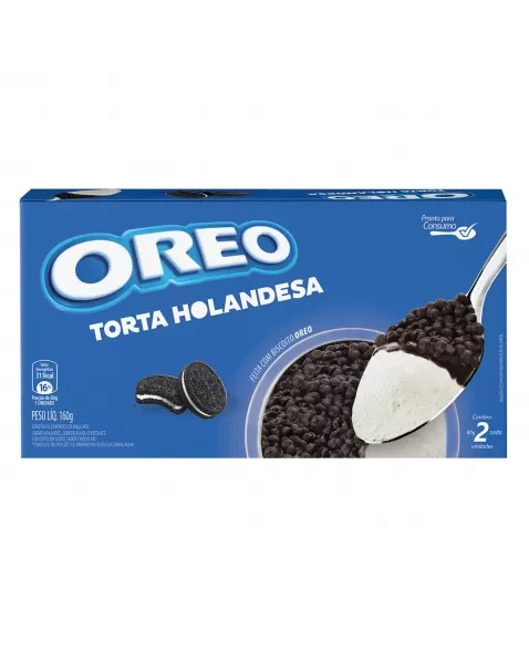 MB TORTA HOLANDESA OREO 160G (CX/12)