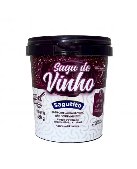 SAGU TITO SABOR VINHO 480 G