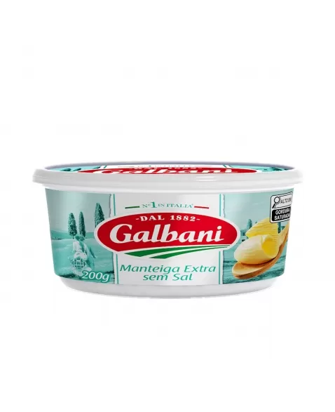 GALBANI MANTEIGA S/SAL POTE 200G (CX/24)