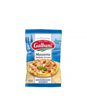 QUEIJO MUSSARELA RALADO FRESCO 100G GALBANI (CAIXA COM 36)