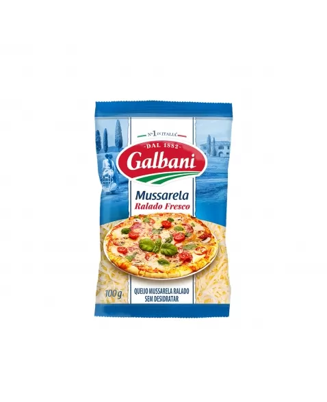 GALBANI QUEIJO MUSSARELA RALADO FRESCO 100G (CX/36)