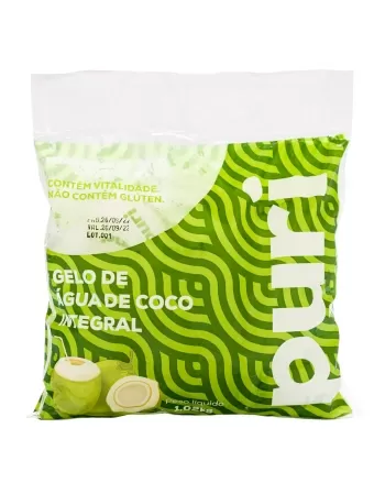 PURI GELO DE ÁGUA DE COCO 1KG