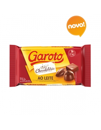 CHOCOLATE PARA COBERTURA GAROTO AO LEITE 1 KG