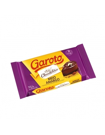 CHOCOLATE PARA COBERTURA GAROTO MEIO AMARGO 1 KG