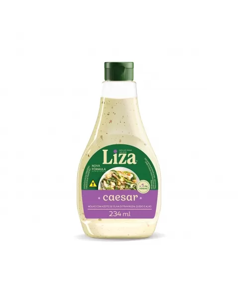 LIZA MOLHO P/SALADA CAESAR 234 ML