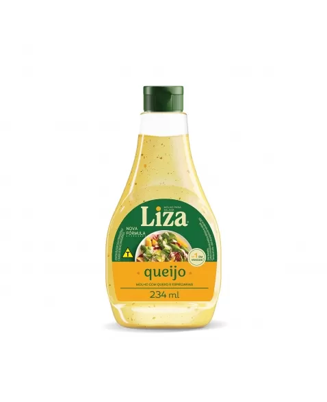 MOLHO PARA SALADA QUEIJO FRASCO 234 ML - LIZA