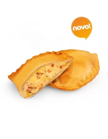 EMPANADA DE CALABRESA COM QUEIJO 1,5 KG (PACOTE COM 10 X 150G) NEVASCA