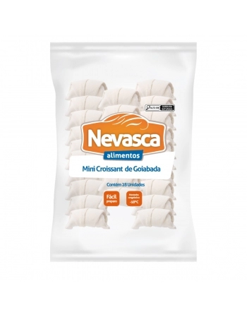 MINI CROISSANT DE GOIABA 1 KG (PACOTE COM 28 X 36G) NEVASCA