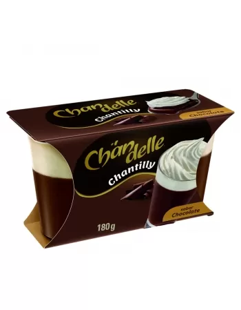 CHANDELLE CHANTILLY CHOCOLATE 180G (CAIXA COM 24 UNIDADES) NESTLÉ