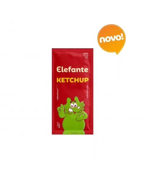 ELEFANTE KETCHUP CLASSICO SACHE 7G (144X7G)