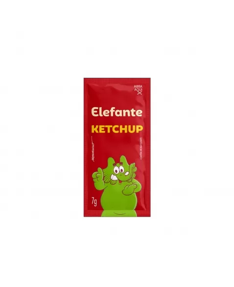 ELEFANTE KETCHUP CLASSICO SACHE 7G (144X7G)