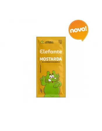 ELEFANTE MOSTARDA AMARELA SCHE 7G (144X7G)