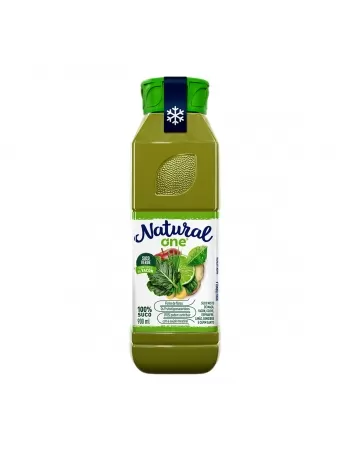 SUCO VERDE E YACON REFRIGERADO 900 ML NATURAL ONE