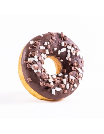 MB RING DONUTS CHOCOLATE PRETO E BRANCO 75G (CX/24)