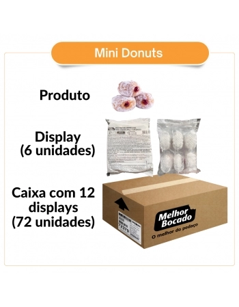 MB MINI DONUTS LEITE MOCA 15G (CX/72)